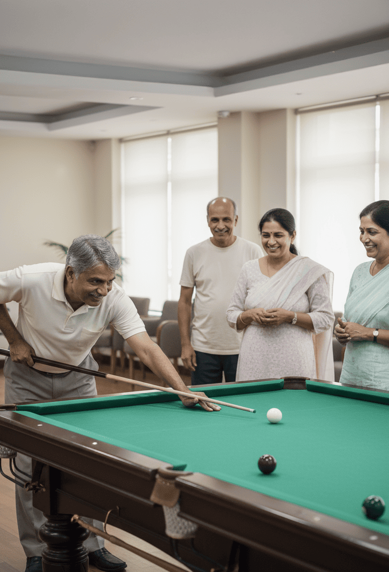 Janapriya Golden Horizon Indoor Games Room